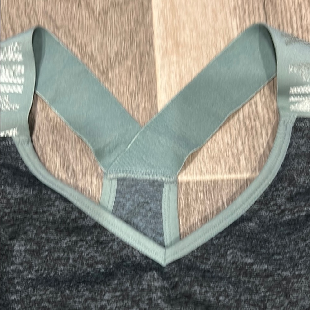 Women's Gray Sports Bra - Picture 3 of 7